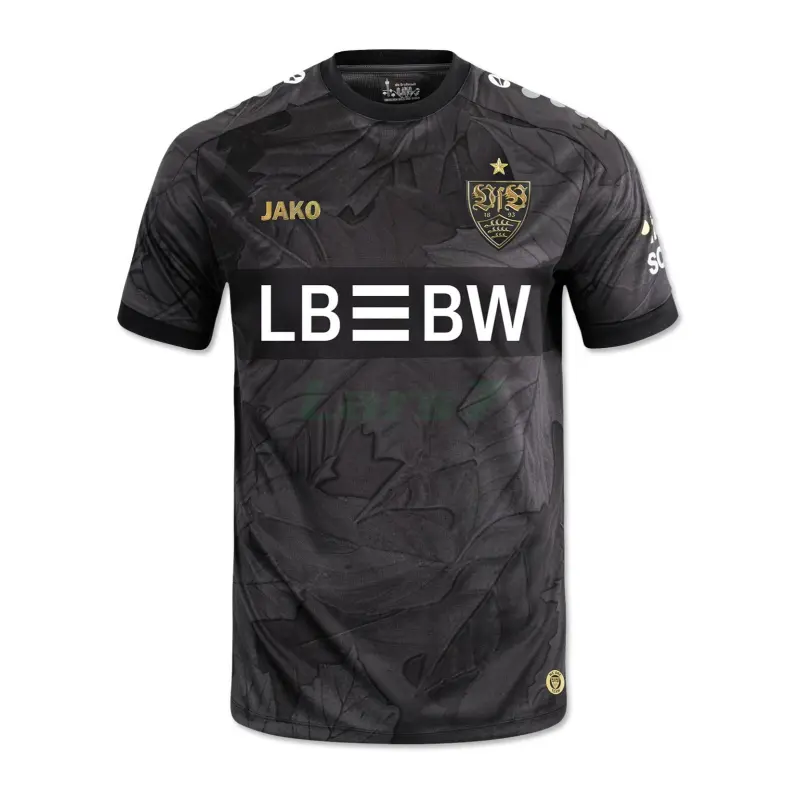 Camiseta VfB Stuttgart 3ª Equipación 2025/2026 Gris/Negro