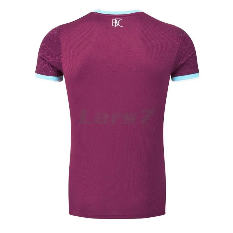 Camiseta Burnley FC 1ª Equipación 2025/2026 Borgoña