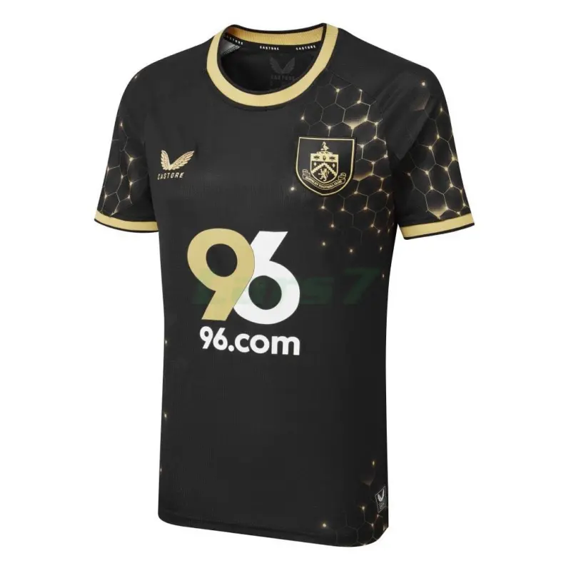 Camiseta Burnley FC 3ª Equipación 2025/2026 Negro