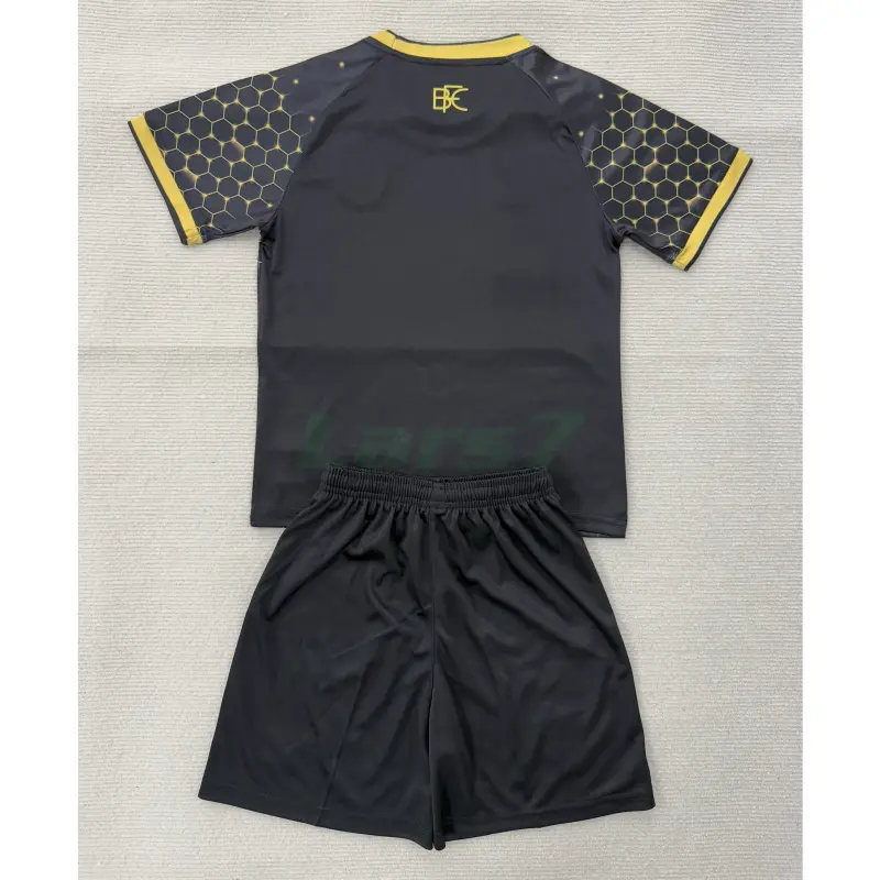 Camiseta Burnley FC 3ª Equipación 2025/2026 Negro Niño Kit
