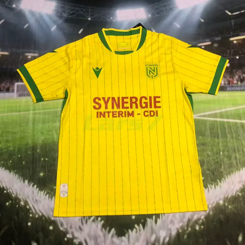 Camiseta FC Nantes 1ª Equipación 2025/2026 Amarillo