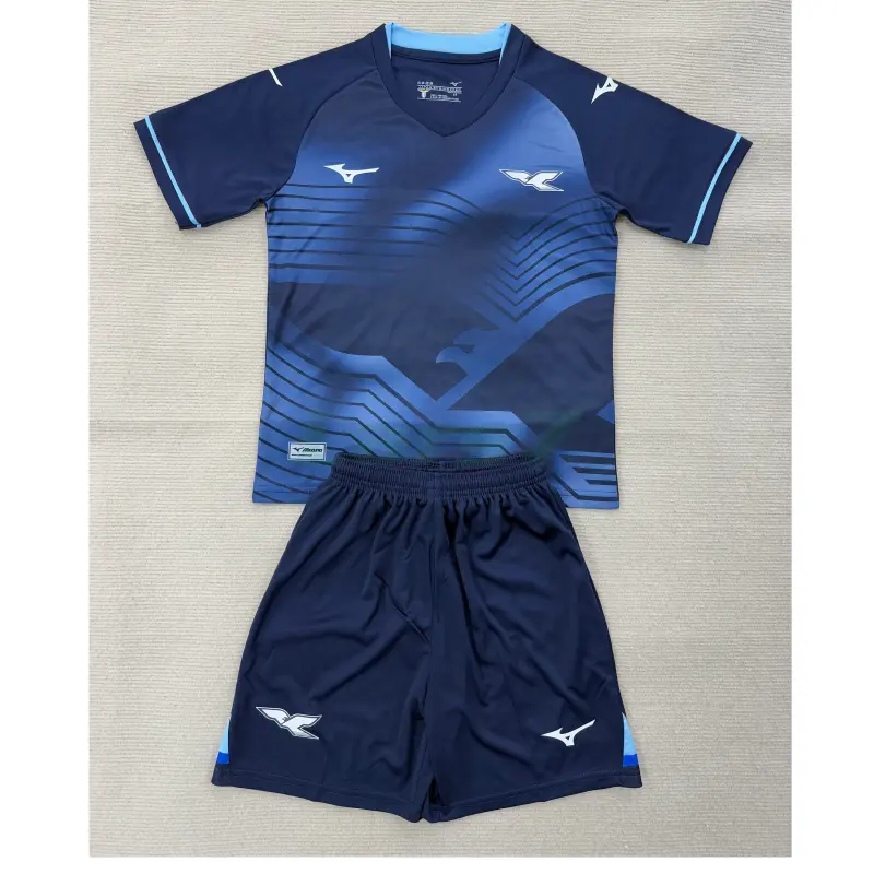 Camiseta Lazio 3ª Equipación 2025/2026 Azul Oscuro Niño Kit