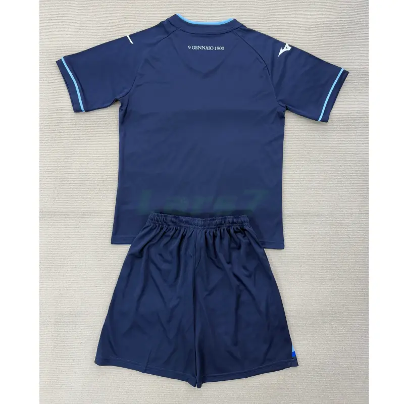 Camiseta Lazio 3ª Equipación 2025/2026 Azul Oscuro Niño Kit