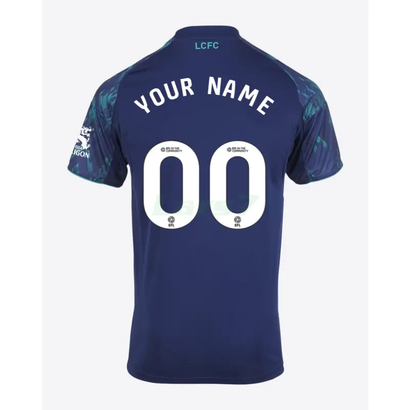 Camiseta Leicester City 2ª Equipación 2025/2026 Azul/Azul Marino