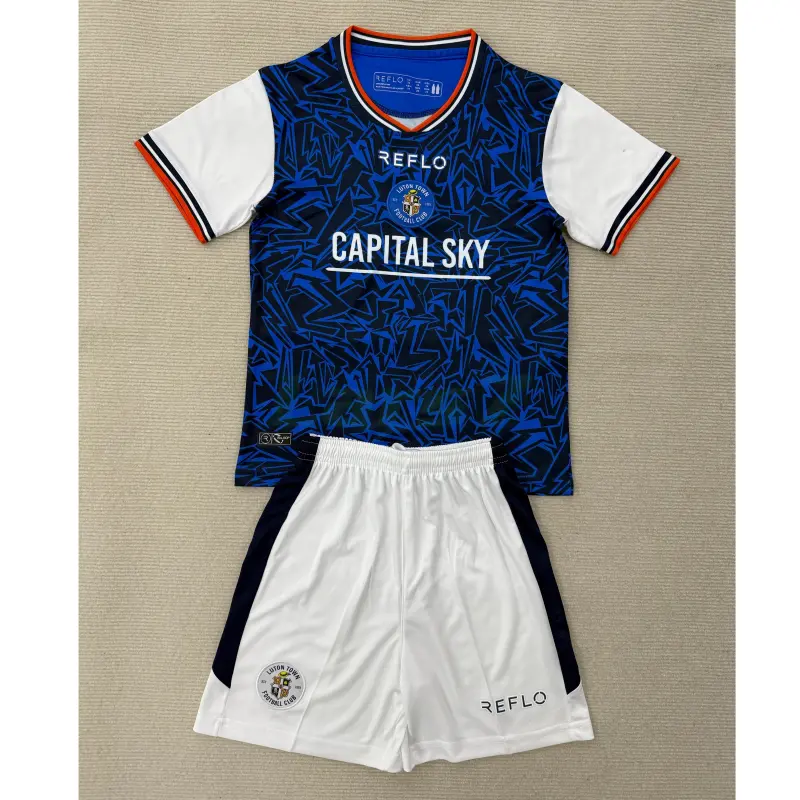 Camiseta Luton Town 2ª Equipación 2025/2026 Azul/Blanco