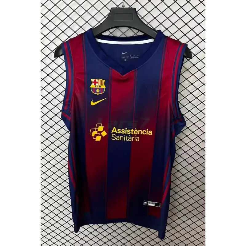 Camiseta NBA Barcelona 1ª Equipación 2025/26 Rojo/Azul
