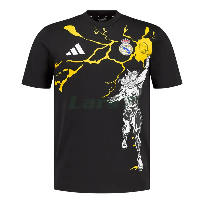 Camiseta Real Madrid x Marvel 2025/2026 Edición Especial Negro