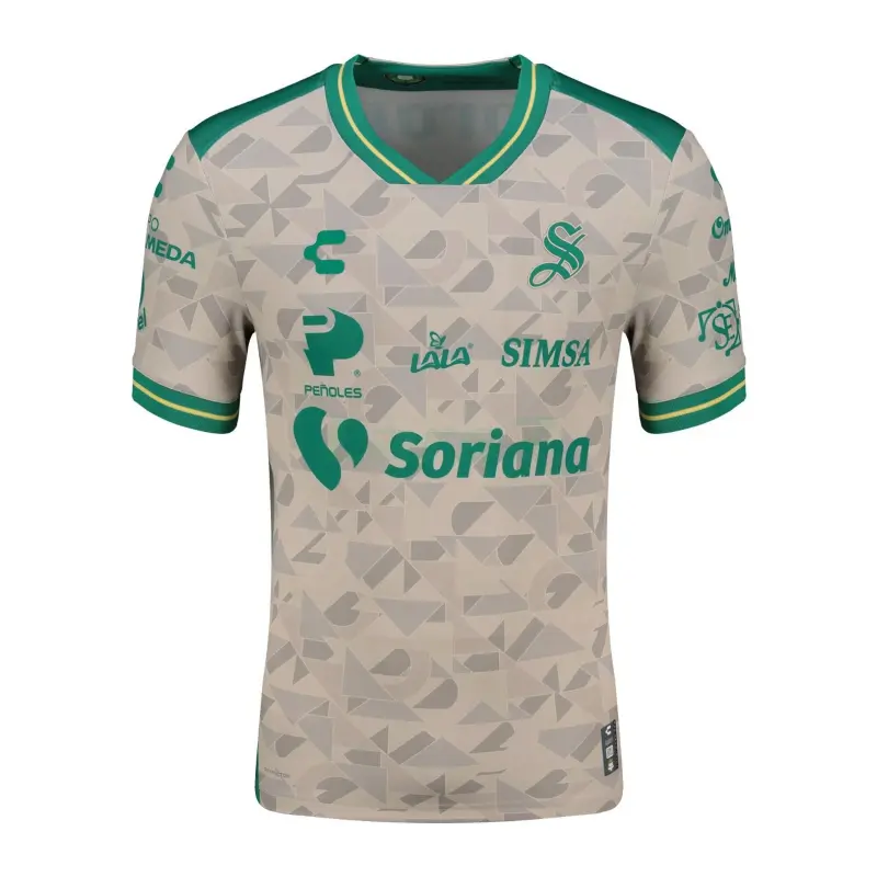 Camiseta Santos Laguna 2ª Equipación 2025/2026 Blanco/Verde