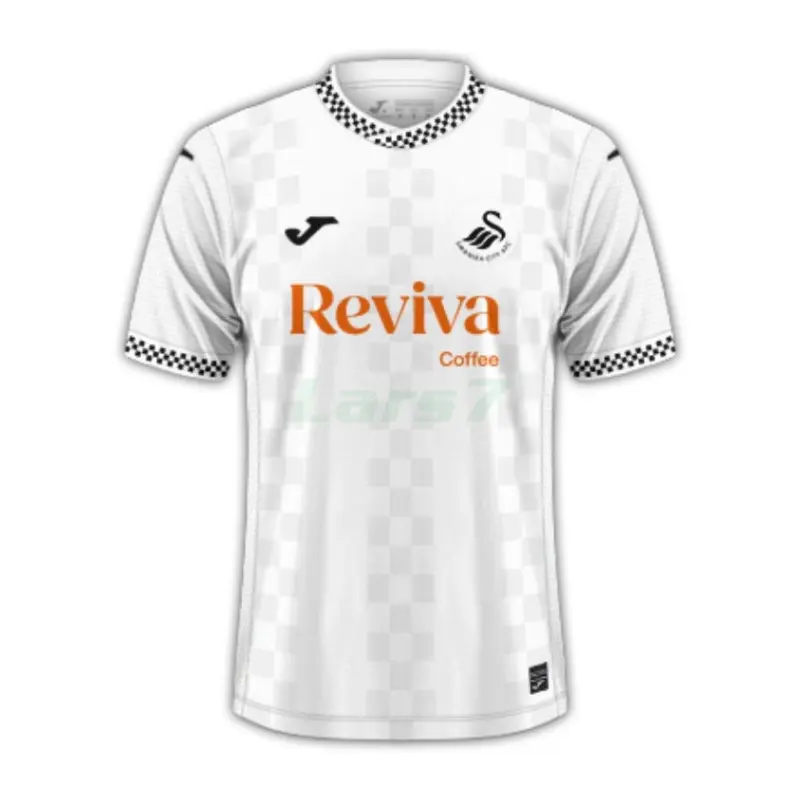 Camiseta Swansea City 1ª Equipación 2025/2026 Blanco