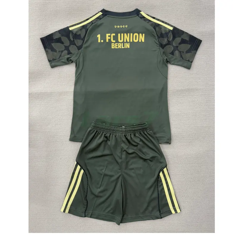 Camiseta Union Berlin 2ª Equipación 2025/2026 Negro Niño Kit