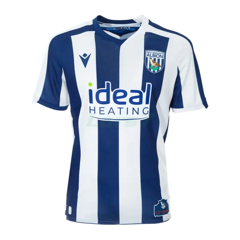 Camiseta West Bromwich Albion 1ª Equipación 2025/2026 Azul/Blanco