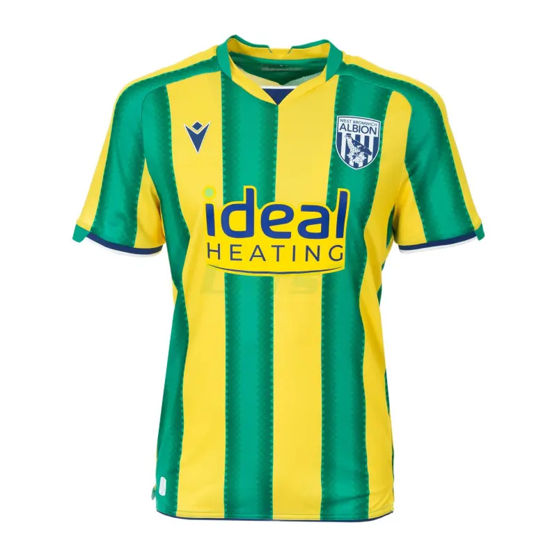 Camiseta West Bromwich Albion 2ª Equipación 2025/2026 Verde/Amarillo