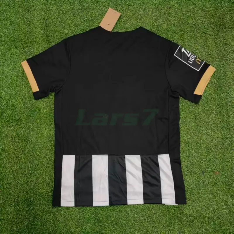 Camiseta Angers SCO 1ª Equipación 2025/26 Negro/Blanco