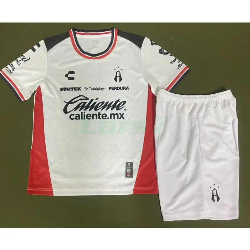 Camiseta Atlas FC 2ª Equipación 2025/2026 Blanco Niño Kit