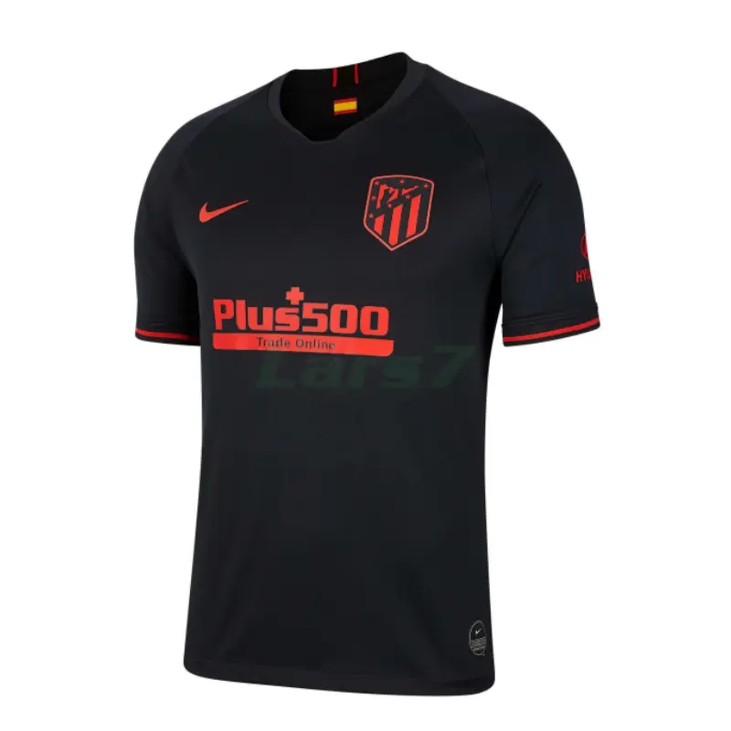 Camiseta Atlético de Madrid 2ª Equipación Retro 2019/20 Negro