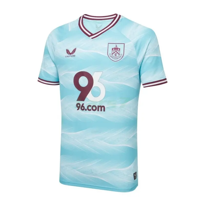 Camiseta Burnley FC 2ª Equipación 2025/2026 Azul Claro