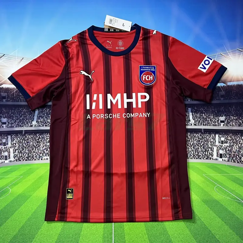 Camiseta FC Heidenheim 1ª Equipación 2025/2026 Rojo