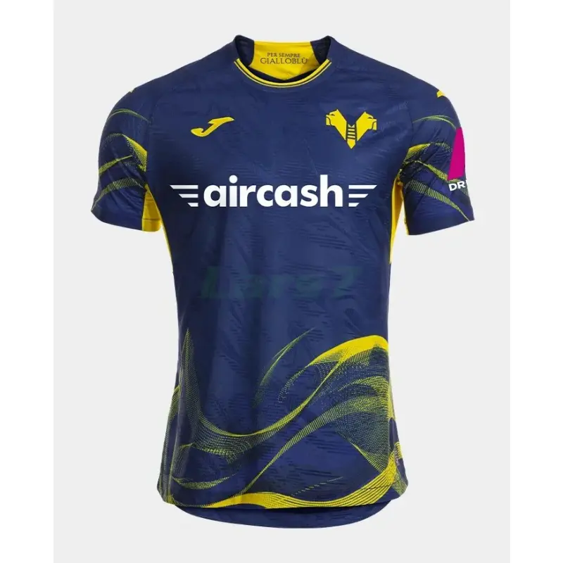 Camiseta Hellas Verona 1ª Equipación 2025/2026 Azul Marino