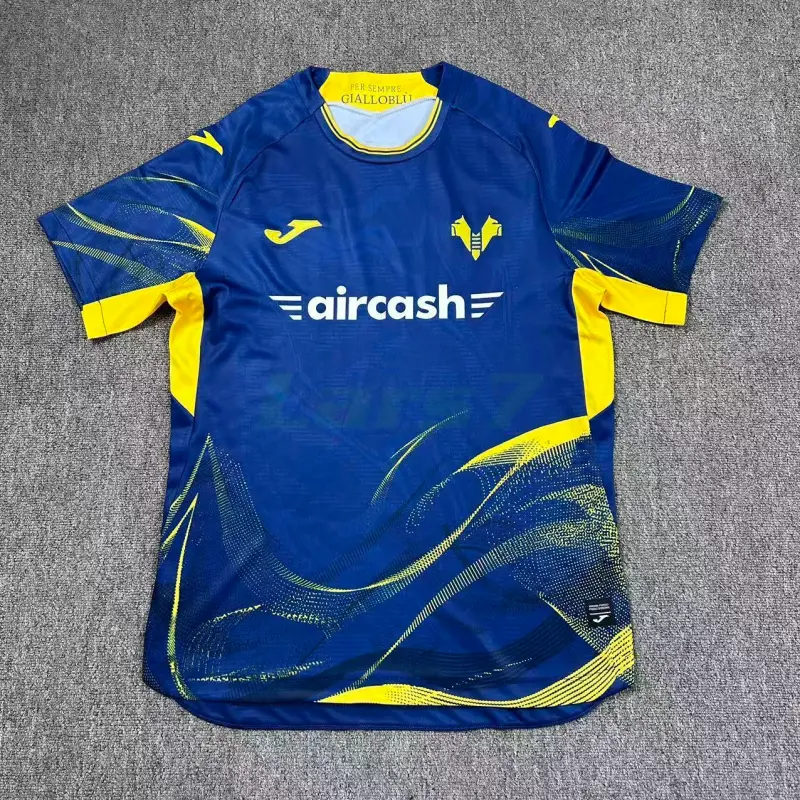 Camiseta Hellas Verona 1ª Equipación 2025/2026 Azul Marino