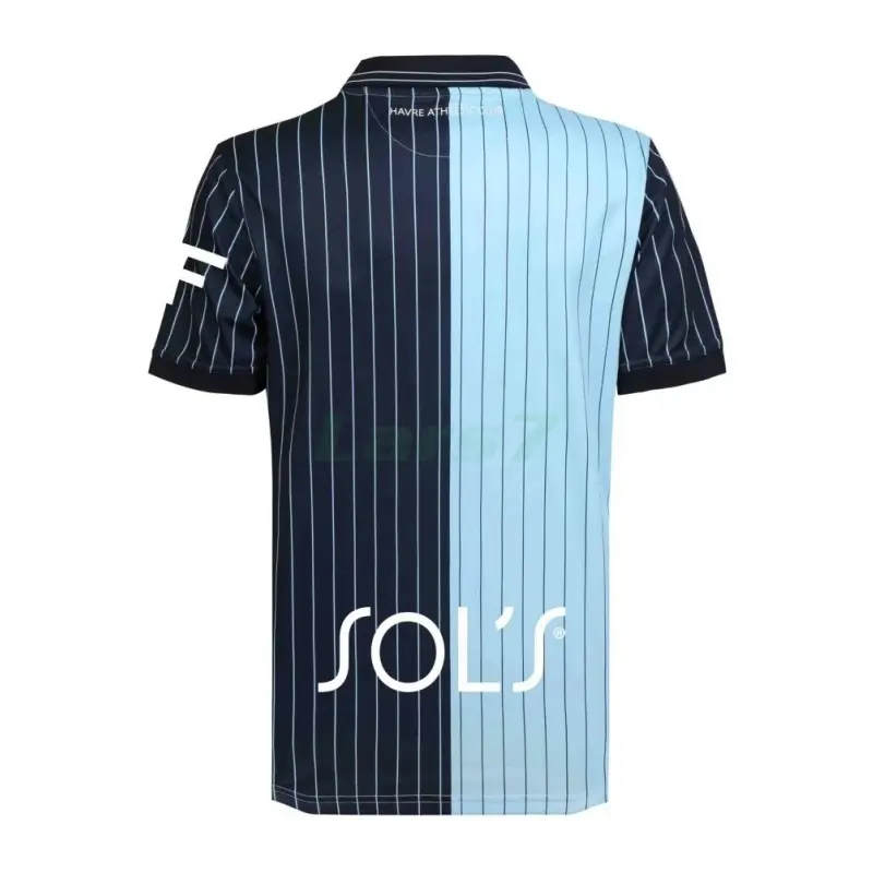 Camiseta Le Havre 1ª Equipación 2025/2026 Azul Marino/Azul Cielo