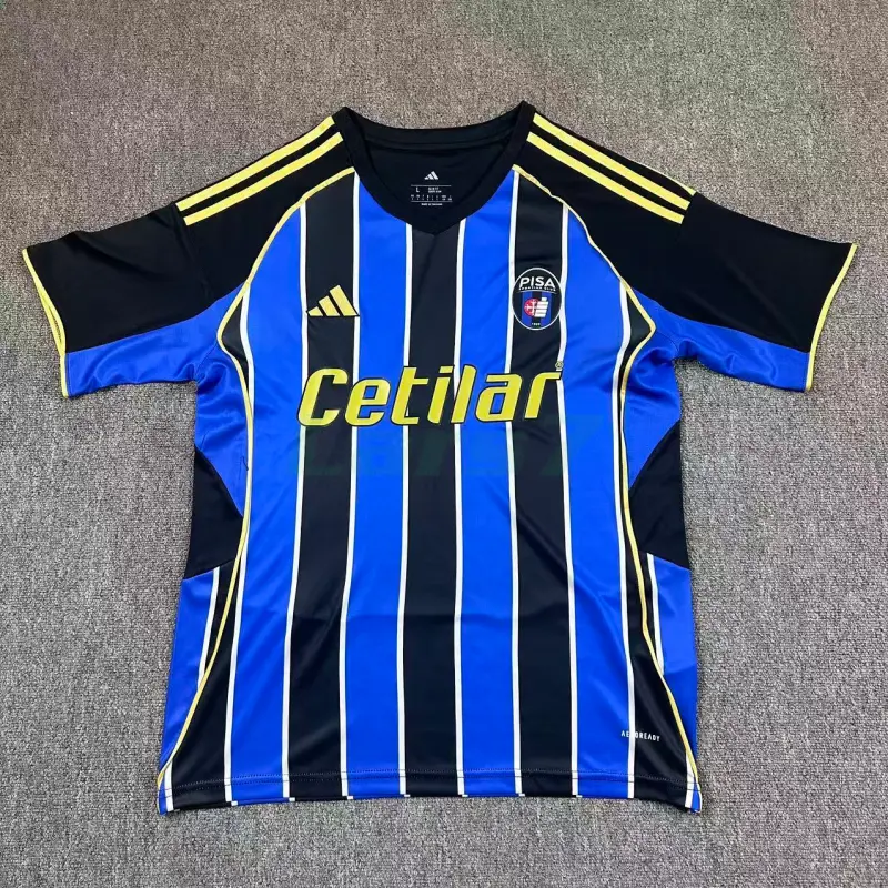 Camiseta Pisa 1ª Equipación 2025/2026 Azul/Negro