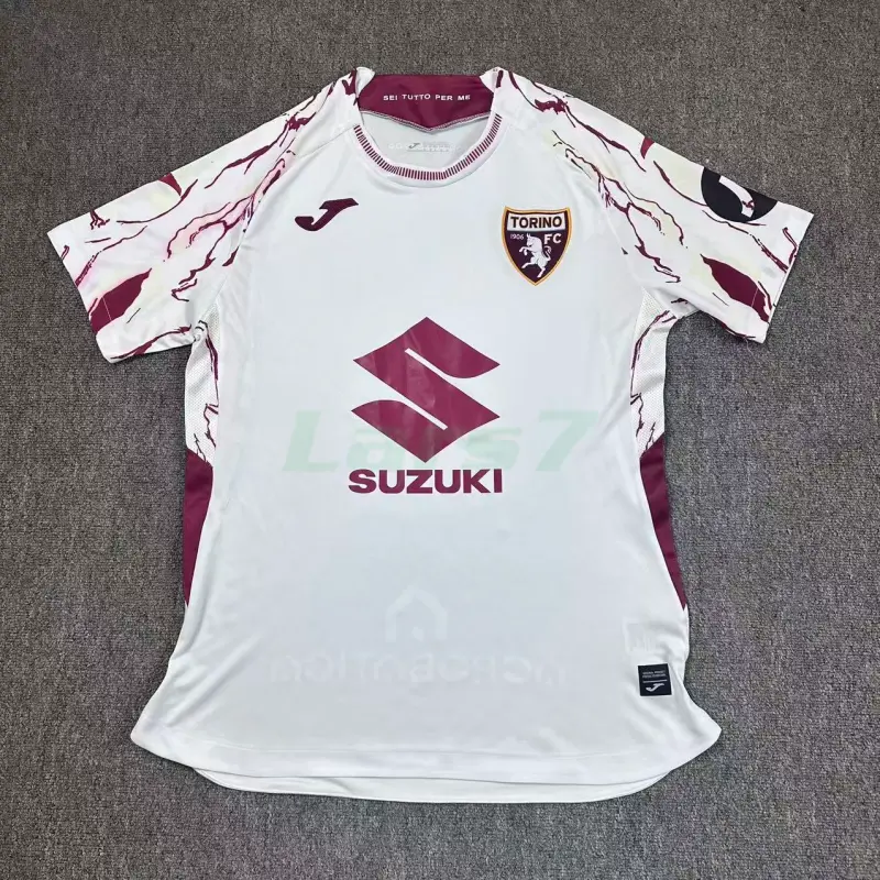 Camiseta Torino 2ª Equipación 2025/2026 Blanco