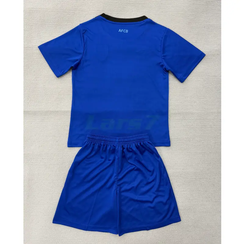 Camiseta AFC Bournemouth 2ª Equipación 2025/2026 Azul/Negro Niño Kit