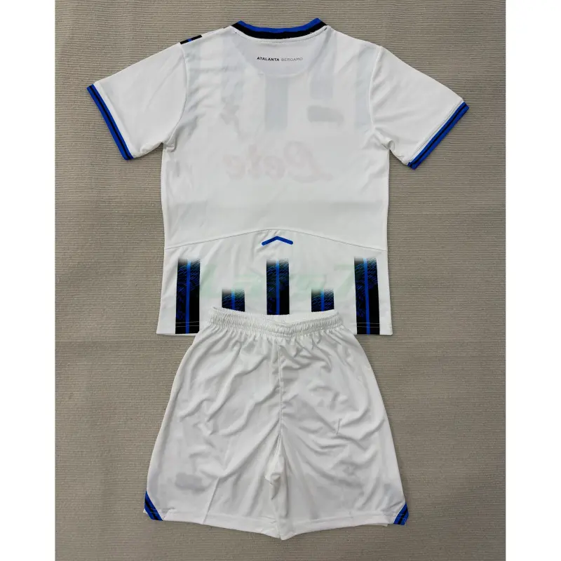 Camiseta Atalanta BC 2ª Equipación 2025/2026 Blanco Niño Kit