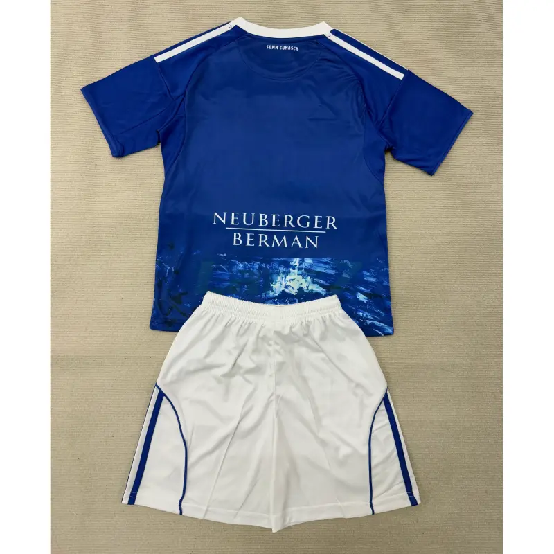 Camiseta Como 1907 1ª Equipación 2025/2026 Azul Niño Kit