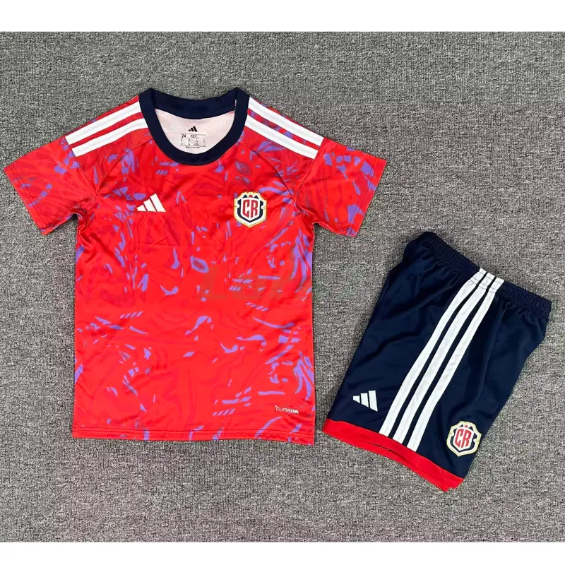 Camiseta Costa Rica 1ª Equipación Mundial 2026 Rojo Niño Kit