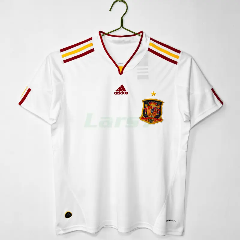 Camiseta España 2ª Equipación Retro 2011/12 Blanco