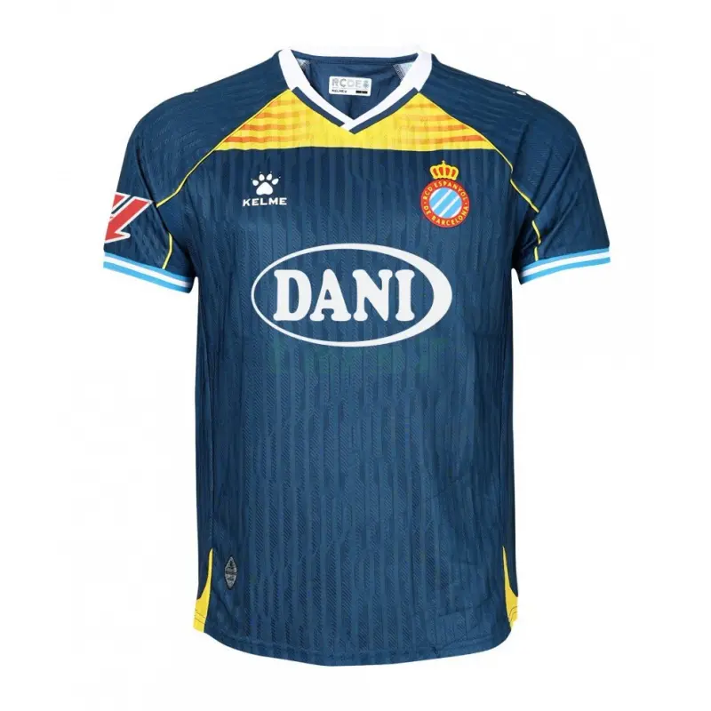 Camiseta Espanyol 3ª Equipación 2025/2026 Azul Marino con Parche La Liga