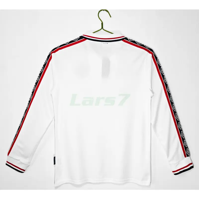 Camiseta Manchester United Retro 1998/99 ML Blanco