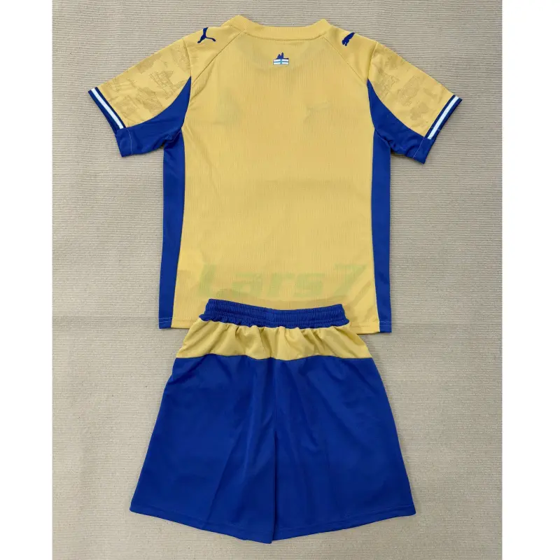 Camiseta Olympique Marsella 4ª Equipación 2025/2026 Oro/Azul Niño Kit