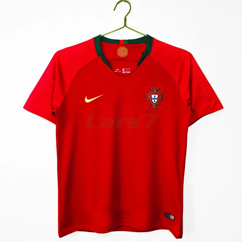 Camiseta Portugal 1ª Equipación Retro 2018 Rojo