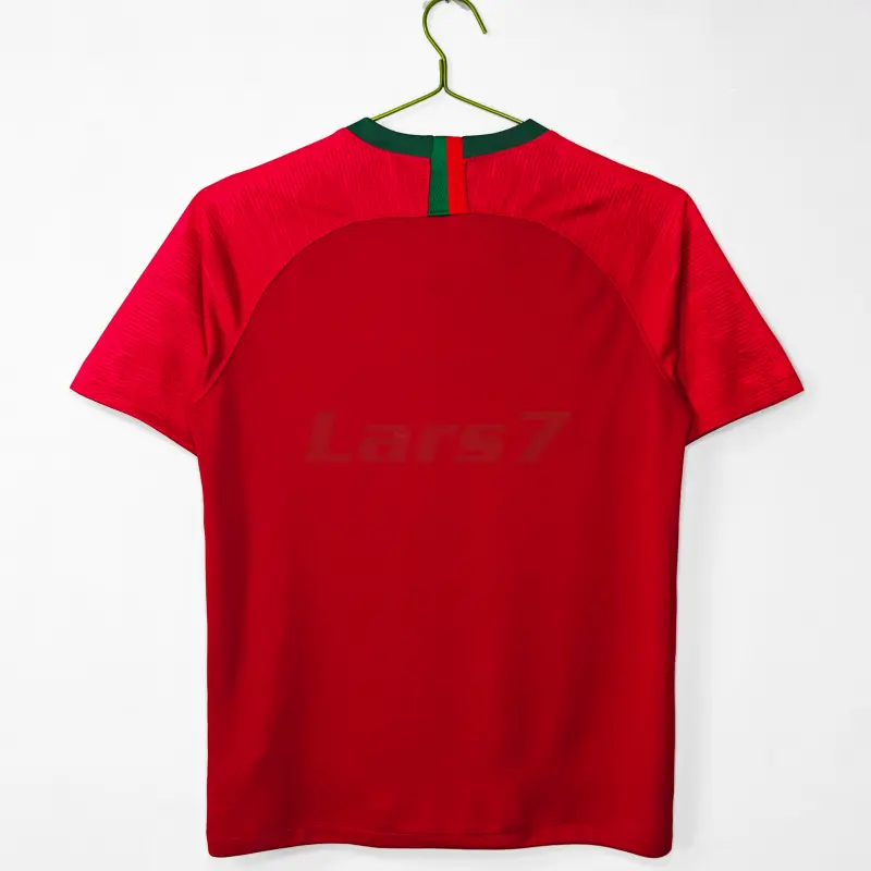 Camiseta Portugal 1ª Equipación Retro 2018 Rojo