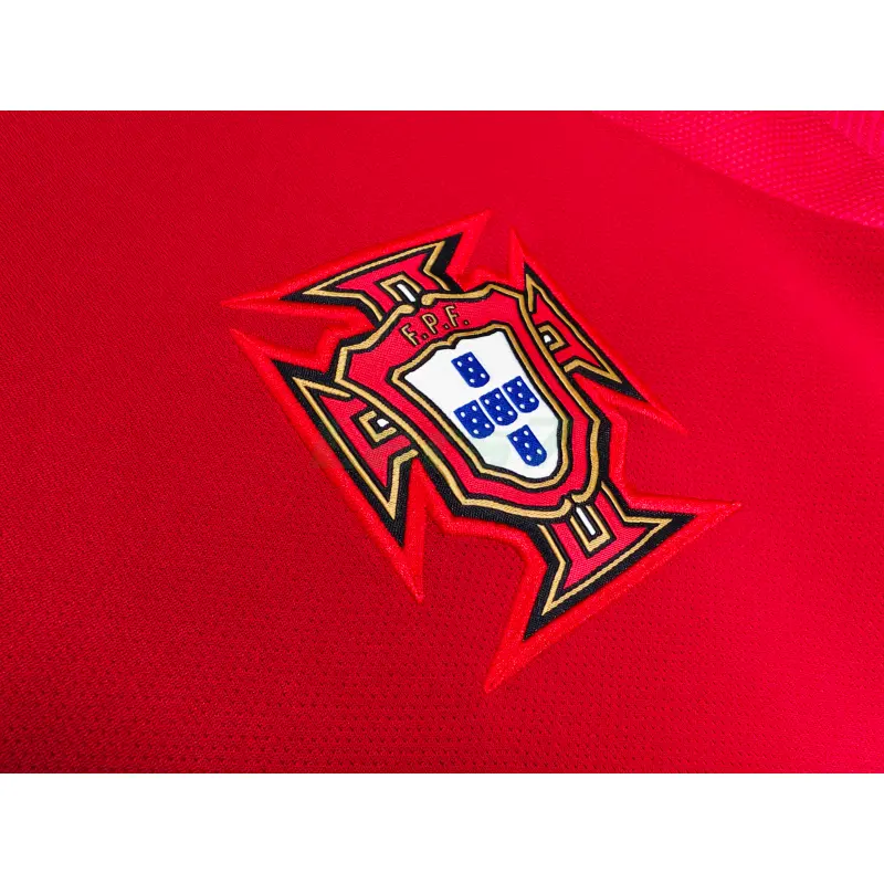 Camiseta Portugal 1ª Equipación Retro 2018 Rojo