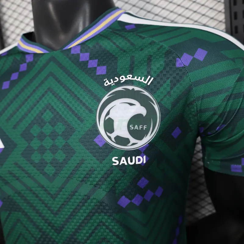 Camiseta Saudi Arabia 1ª Equipación 2026 Verde (EDICIÓN JUGADOR)