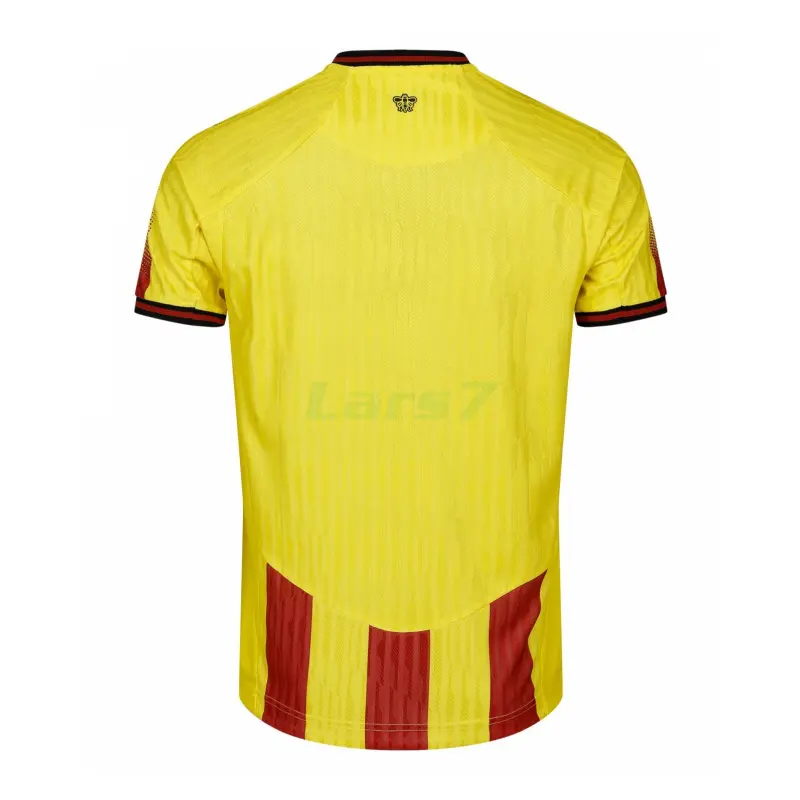 Camiseta Watford 1ª Equipación 2025/2026 Amarillo/Rojo