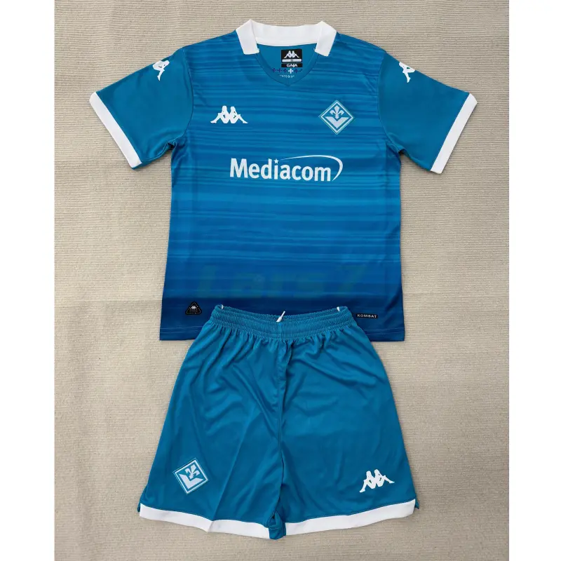 Camiseta Fiorentina 3ª Equipación 2025/2026 Azul Niño Kit