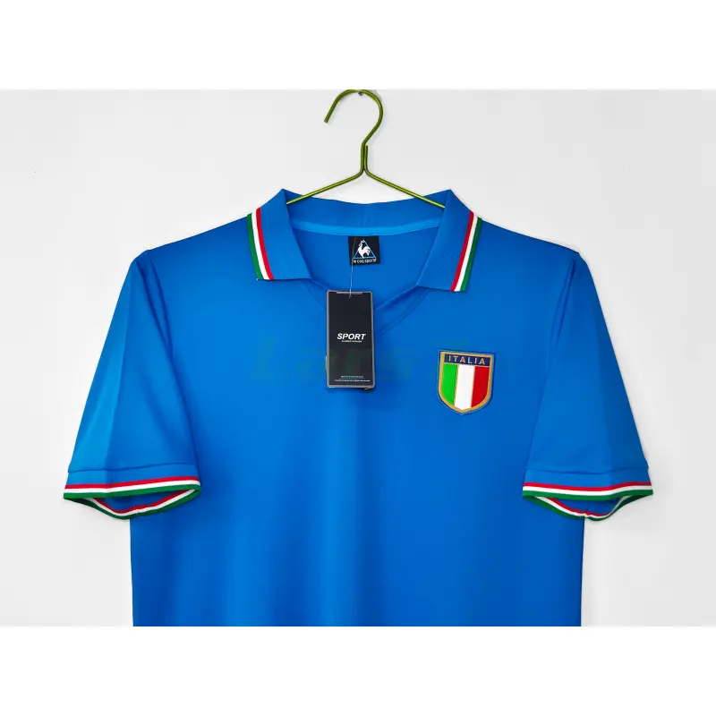 Camiseta Italia 1ª Equipación Retro 1982 Azul