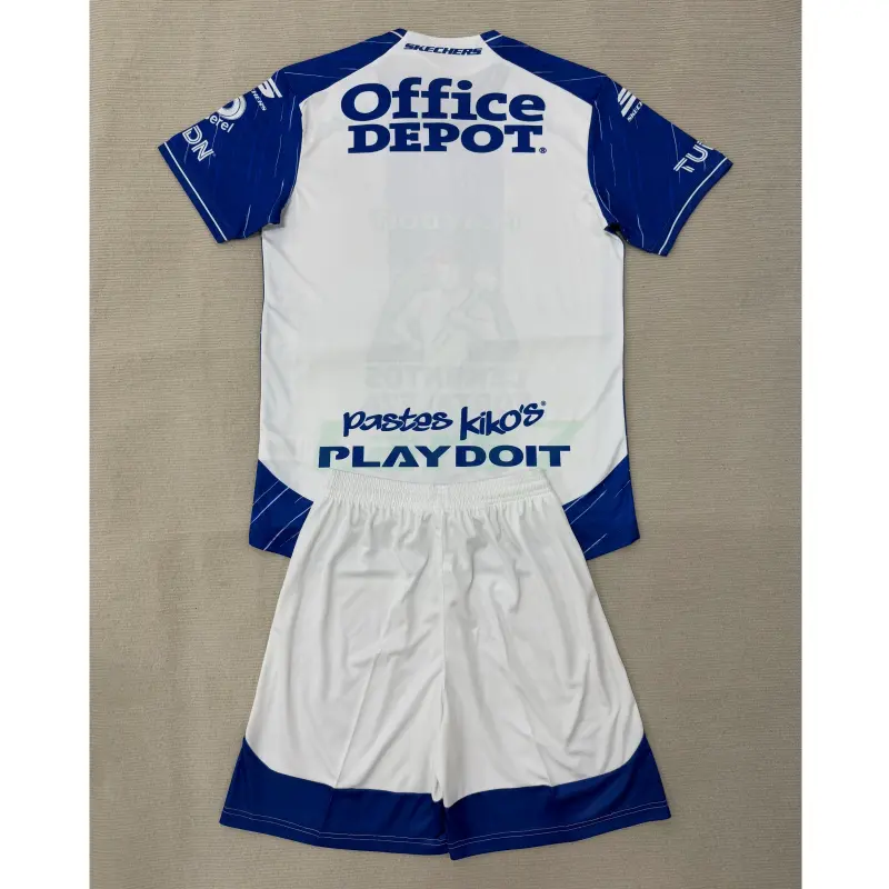 Camiseta Pachuca 1ª Equipación 2025/2026 Blanco/Azul