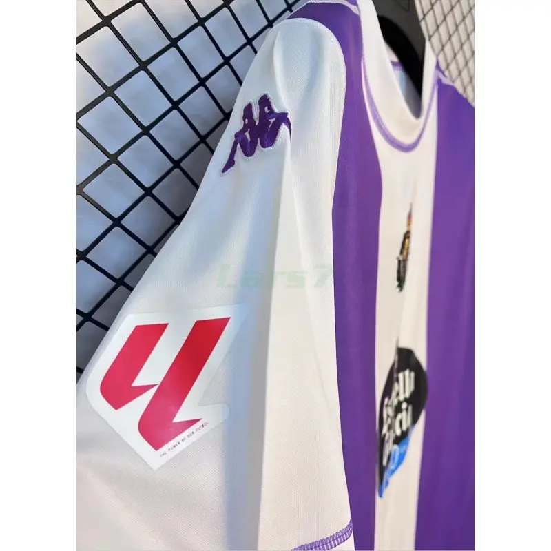 Camiseta Real Valladolid 2025/2026 Versión Especial Morado/Blanco con Parche La Liga