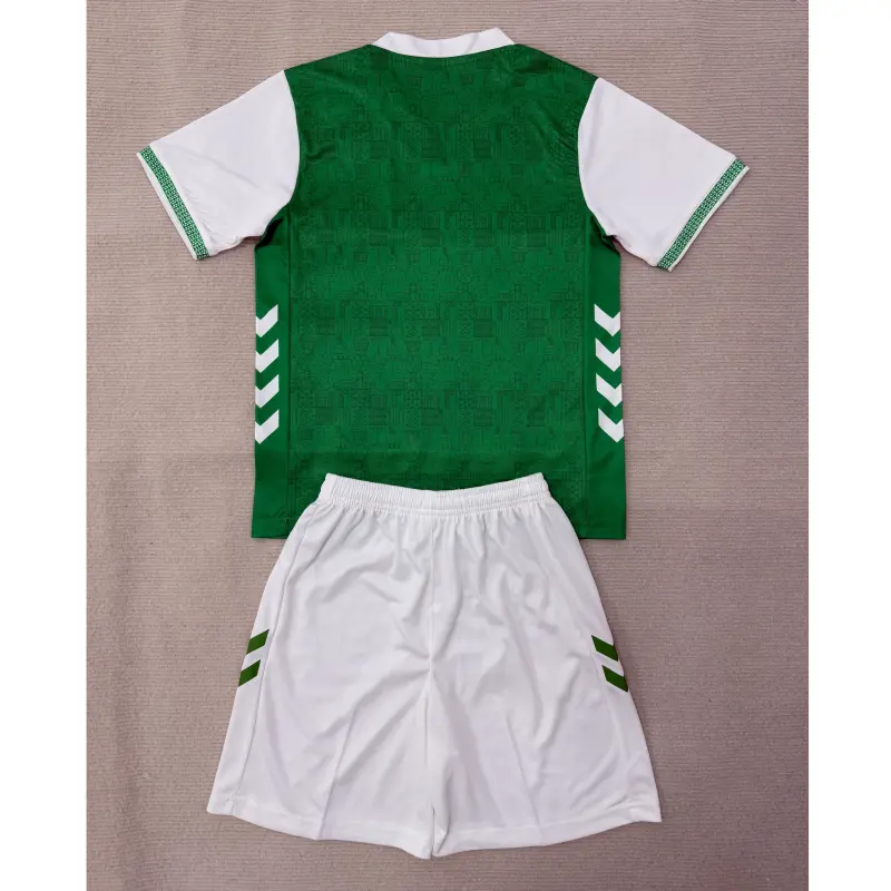 Camiseta Saint-Étienne 1ª Equipación 2025/2026 Verde Niño Kit