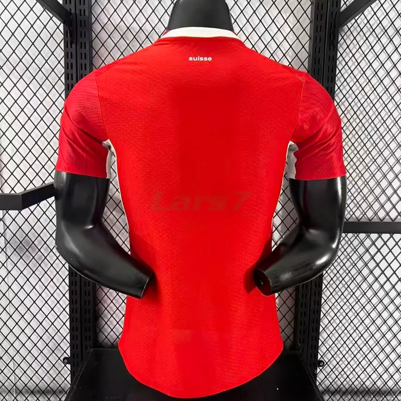 Camiseta Suiza 1ª Equipación Mundial 2026 Rojo (EDICIÓN JUGADOR)