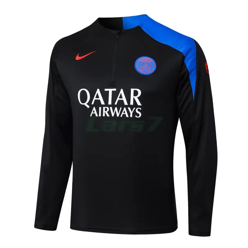 Sudadera De Entrenamiento PSG 2025/2026 Negro/Azul