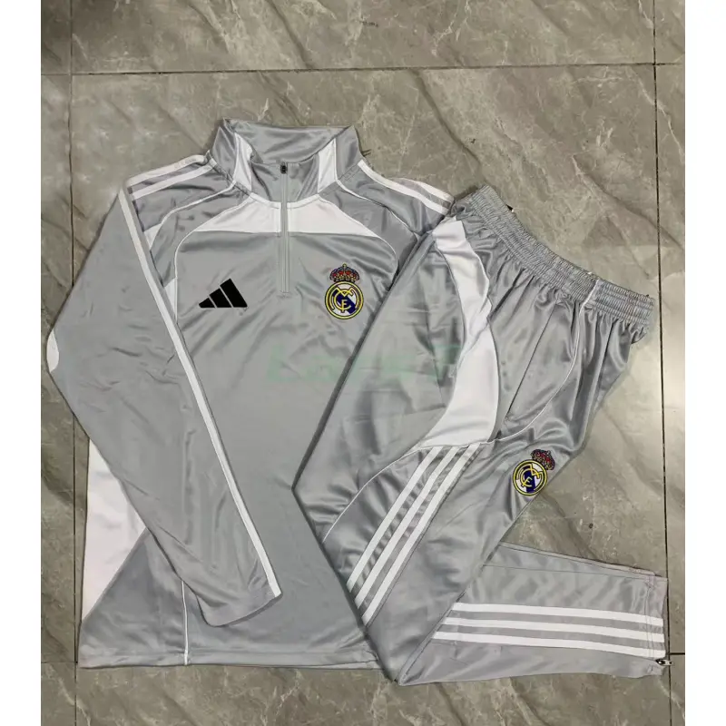 Sudadera De Entrenamiento Real Madrid 2025/2026 Gris