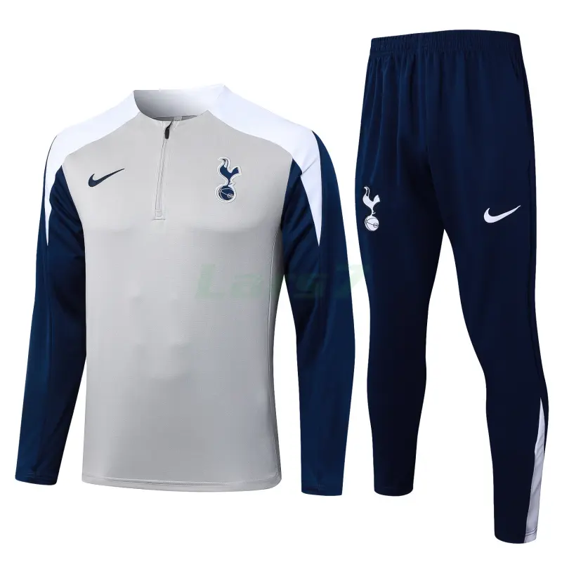 Sudadera De Entrenamiento Tottenham Hotspur 2025/2026 Kit Gris/Azul Marino