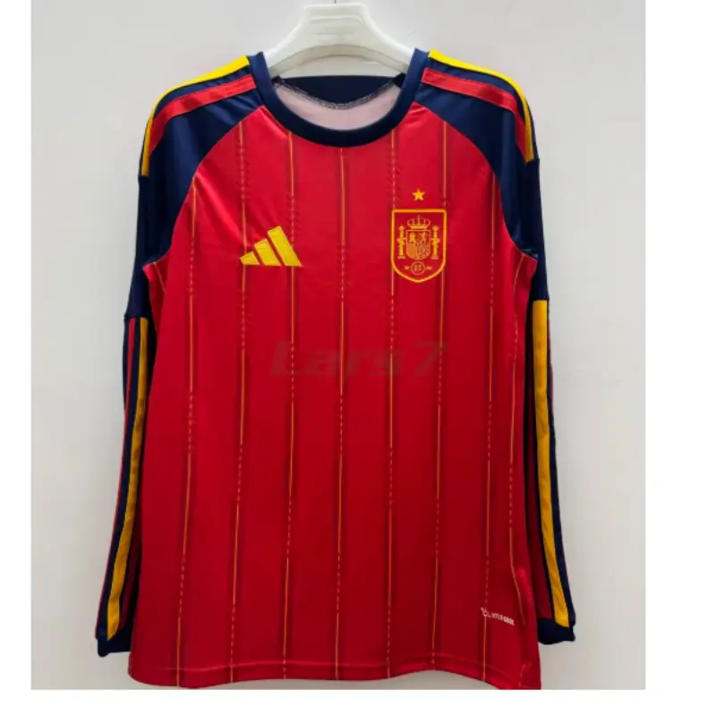 Camiseta España 1ª Equipación Mundial 2026 ML Rojo/Azul