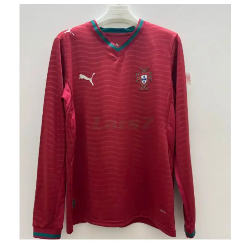 Camiseta Portugal 1ª Equipación Mundial 2026 ML Rojo